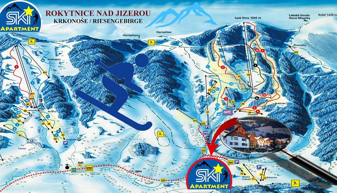 Ski - Apartment Rokytnice nad Jizerou Exteriér fotografie